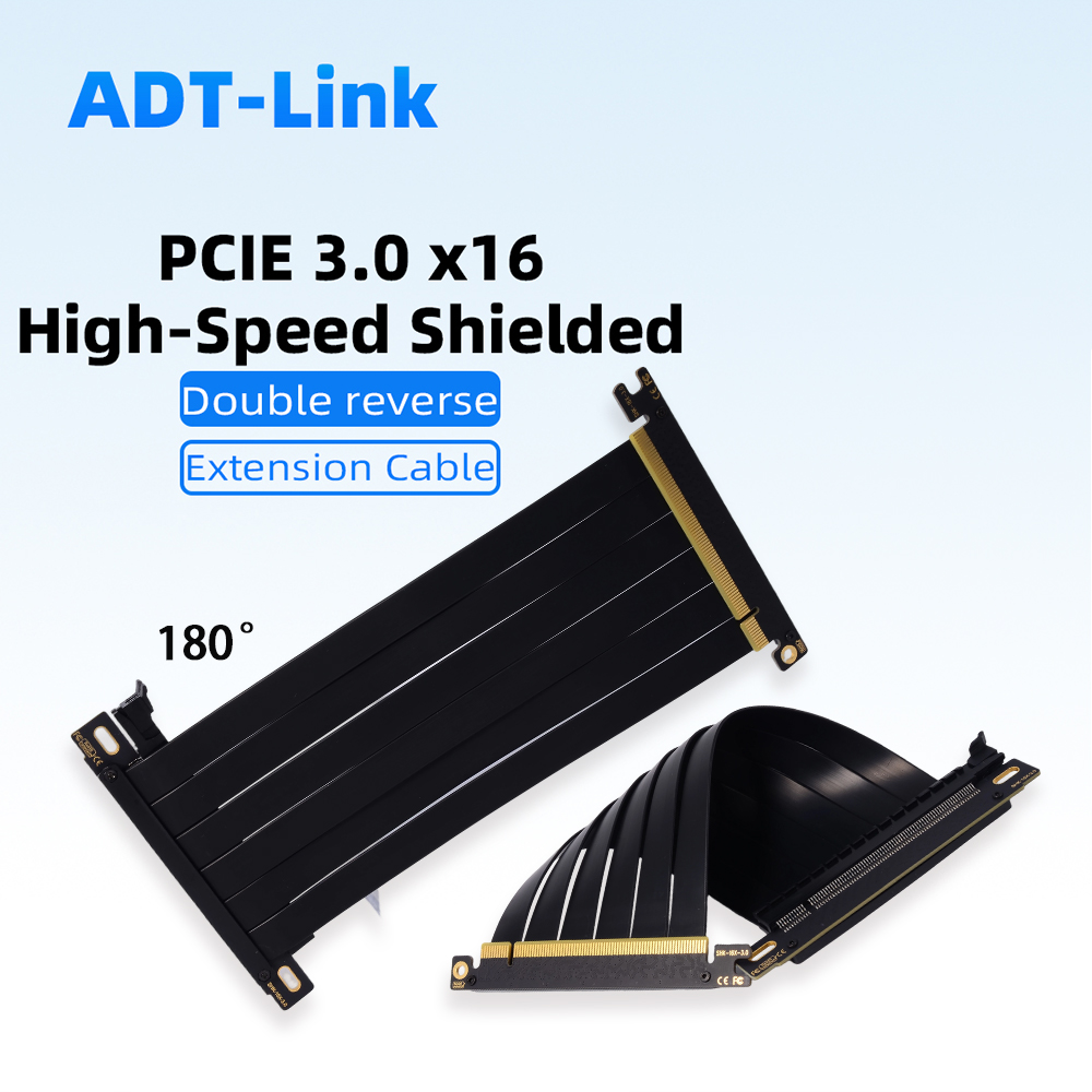 PCIE 3.0 X16 Riser Cable Doubl - Pcie 5.0 Gpu Riser Cable 评论和价格