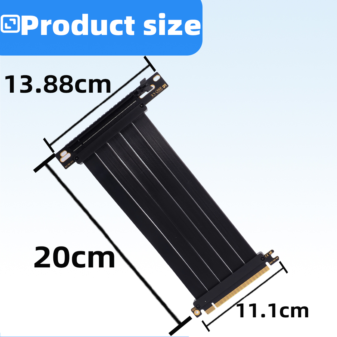 PCIE 4.0 X16 Graphics Card Ext - Pcie 5.0 Gpu Riser Cable 评论和价格