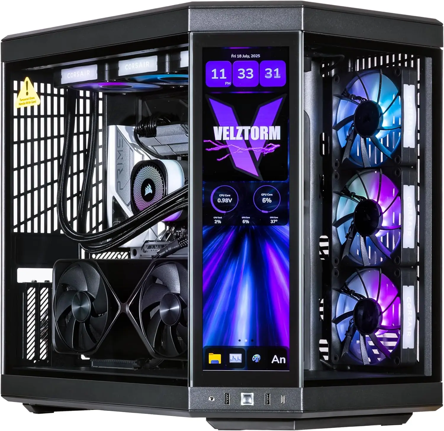 Velztorm LCD Black Praetix Cus - Rtx 5090 32Gb 评论和价格